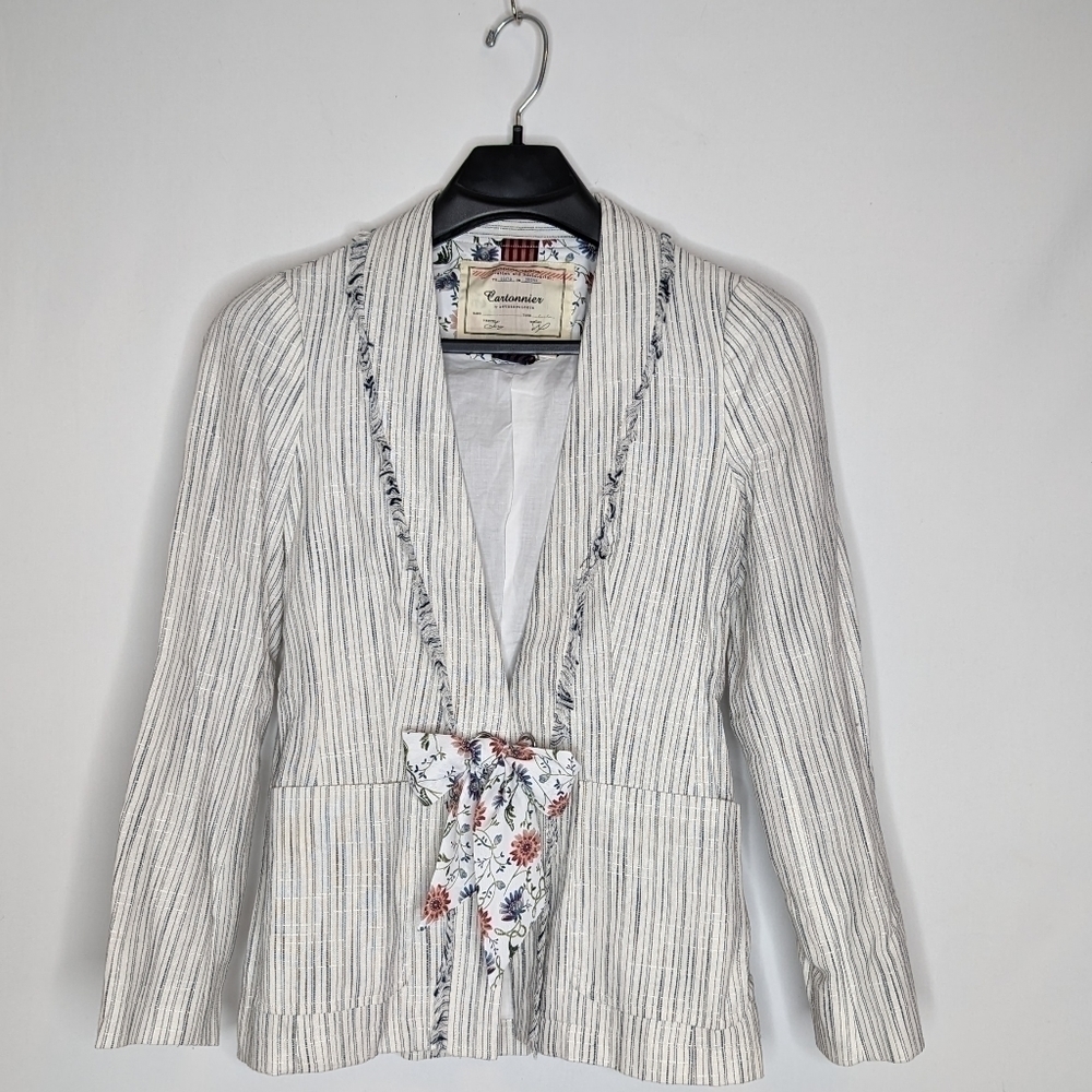 Deconstructed blazer by Anthropologie - Picture 3 of 16